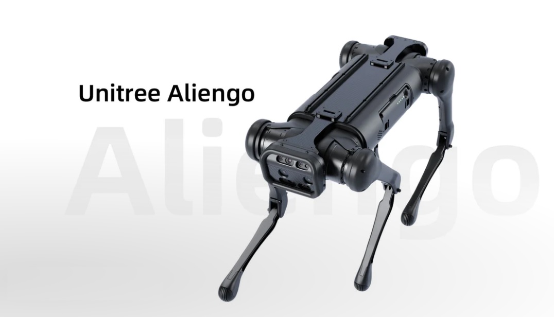 새로운 기술 적용, 프로페셔널 4족 보행로봇 AlienGo